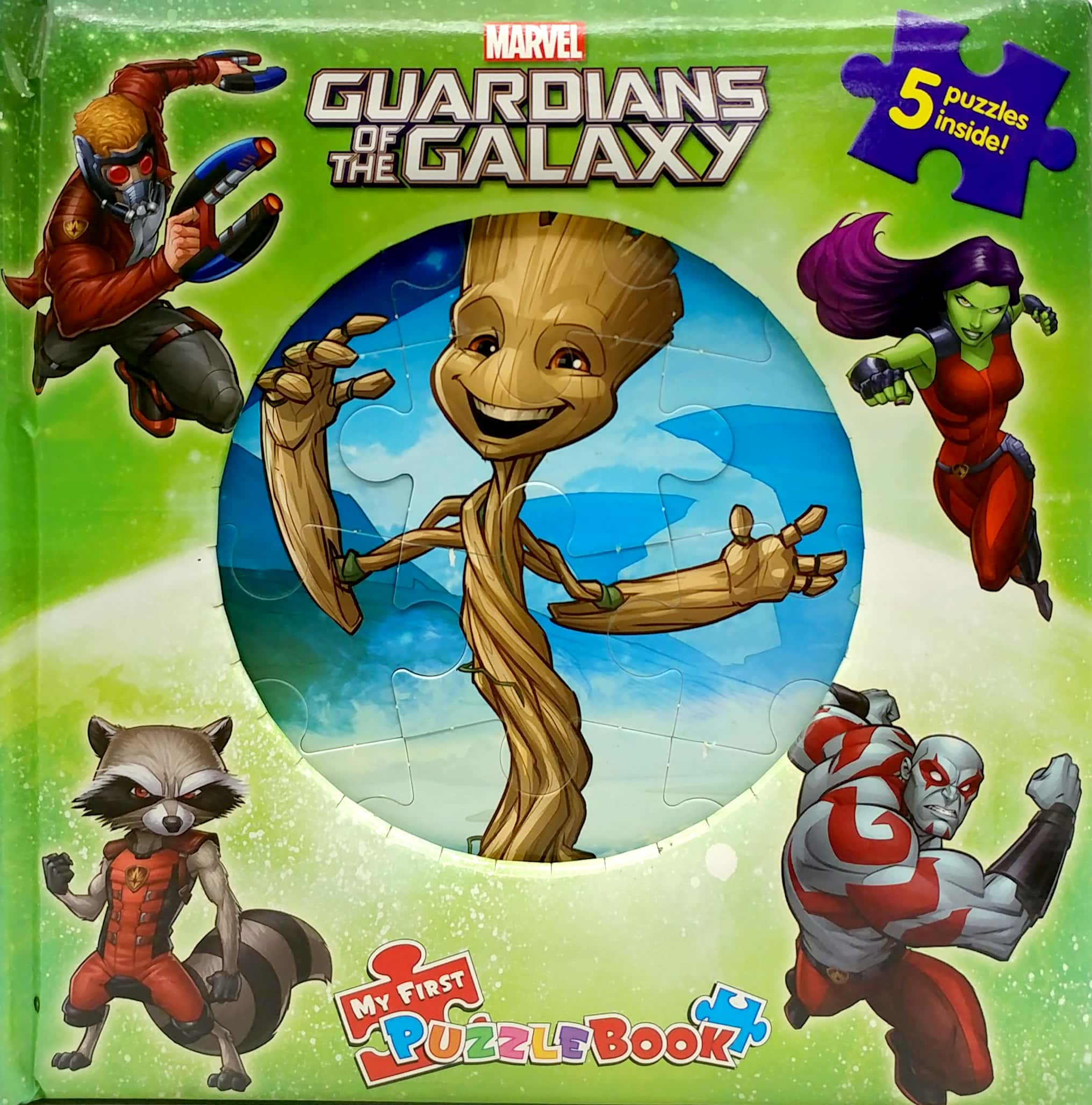 marvel guardians of the galaxy my first puzzle book - Ảnh 2