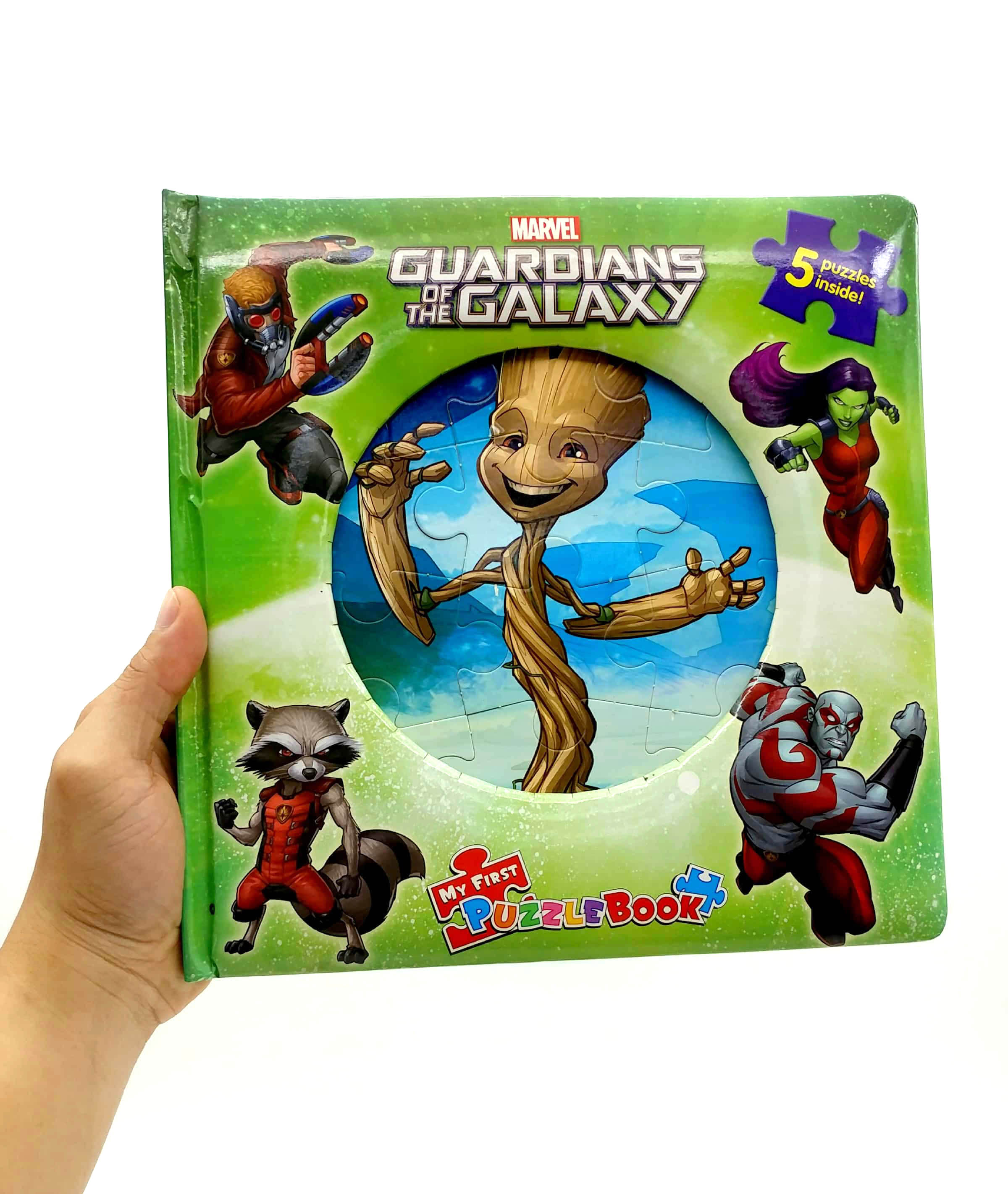 marvel guardians of the galaxy my first puzzle book - Ảnh 7