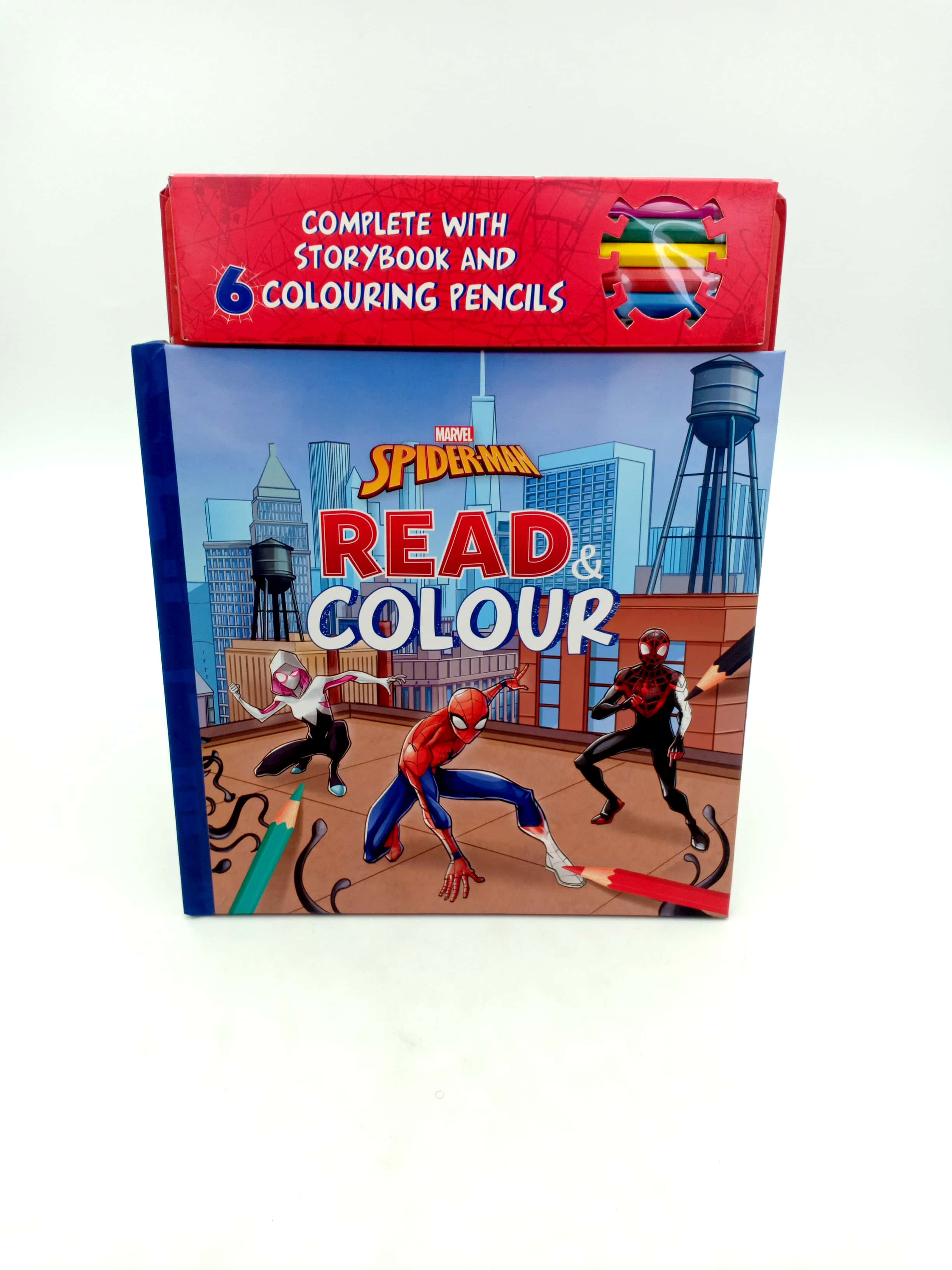 marvel spider-man: read & colour - Ảnh 2