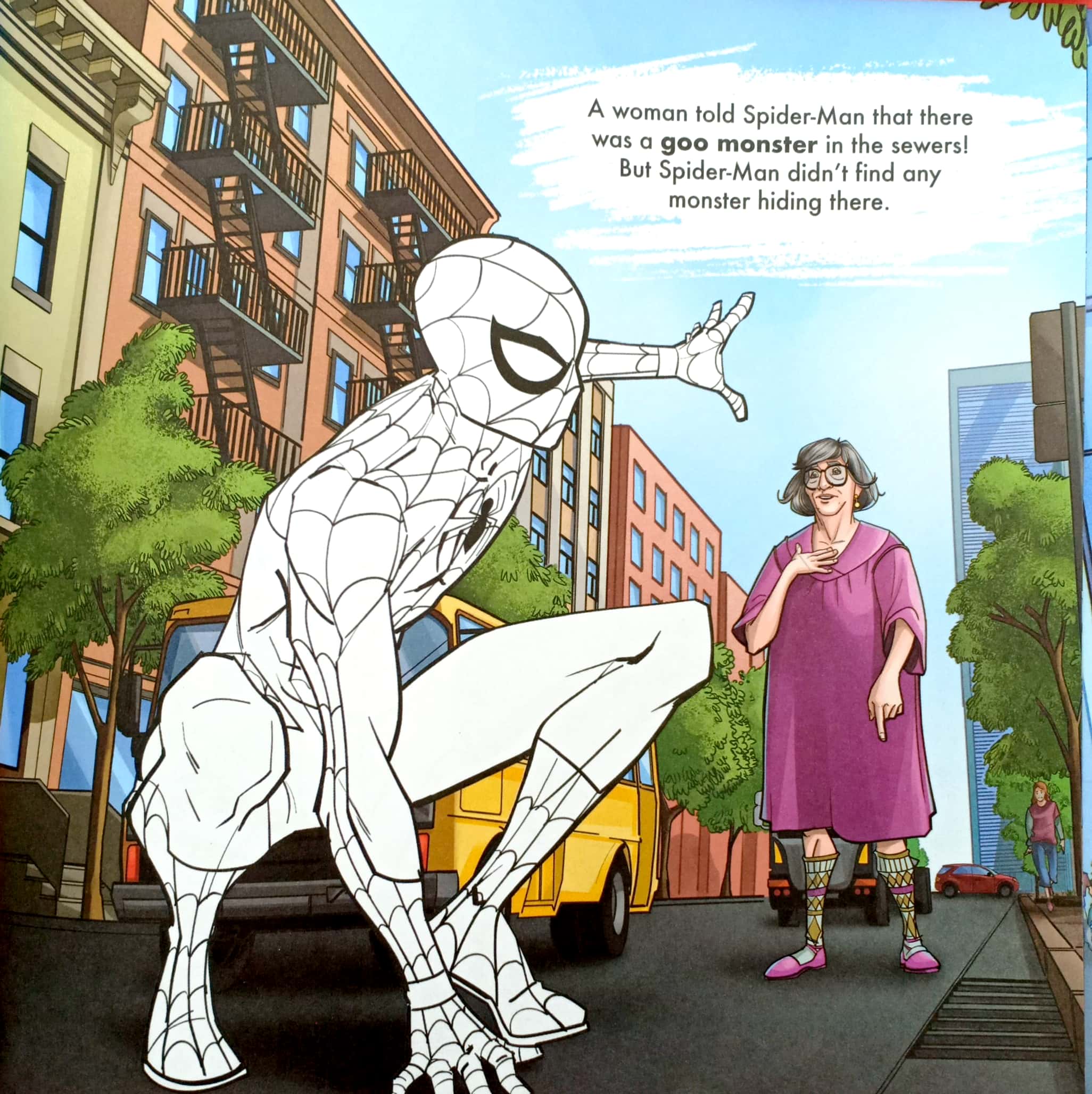 marvel spider-man: read & colour - Ảnh 4