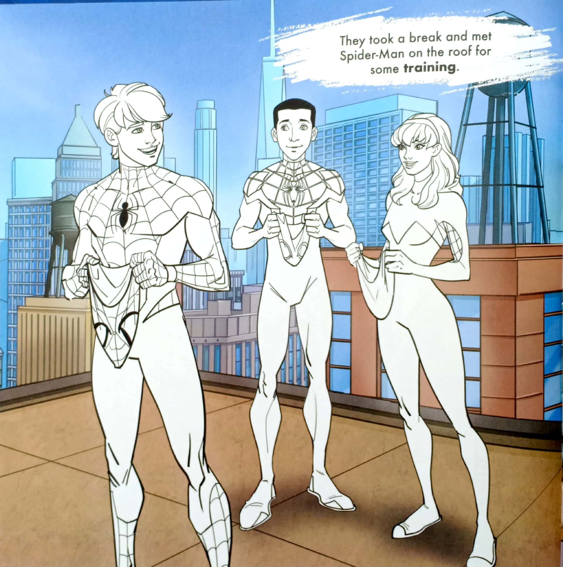 marvel spider-man: read & colour - Ảnh 7