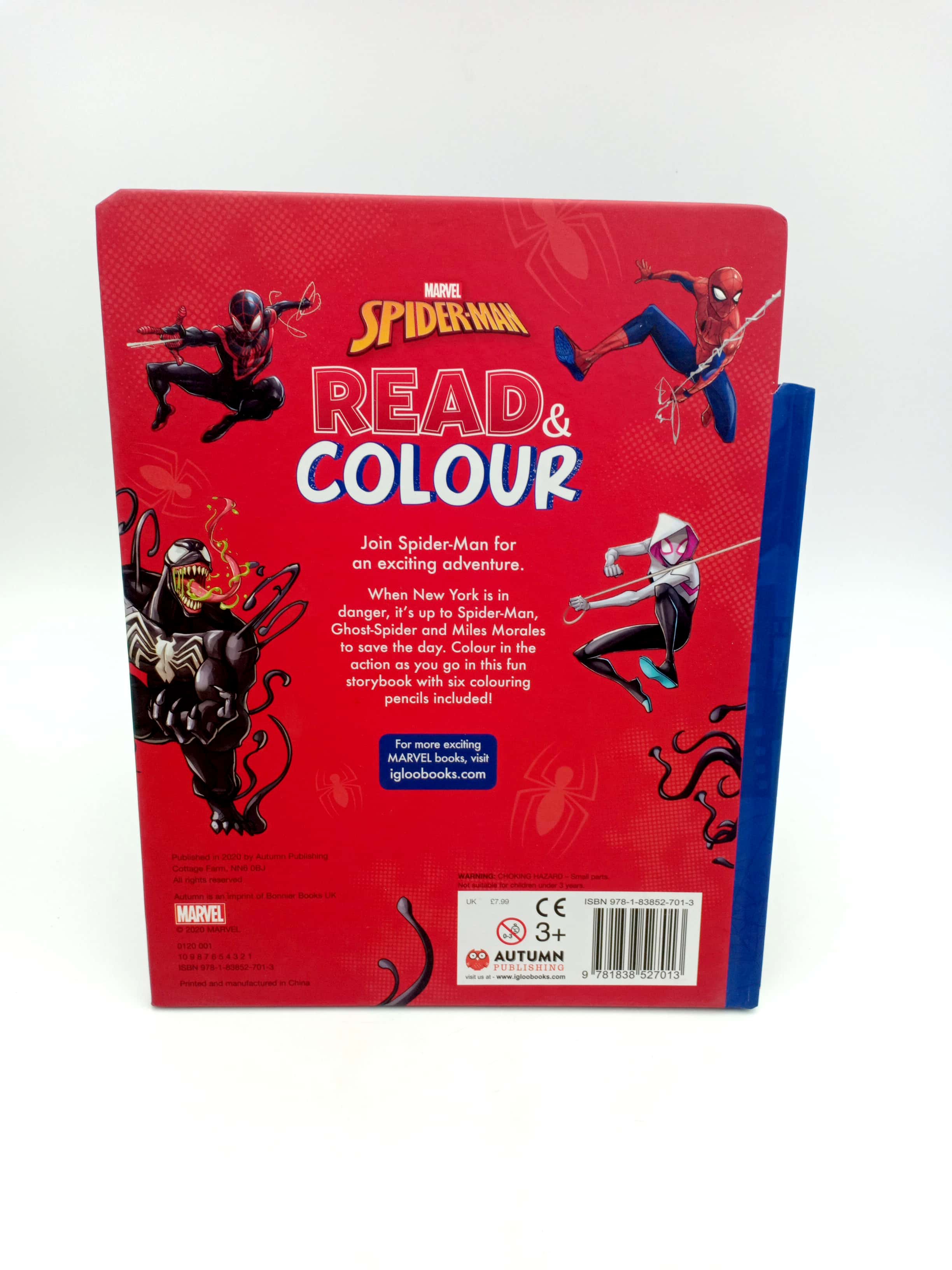 marvel spider-man: read & colour - Ảnh 8