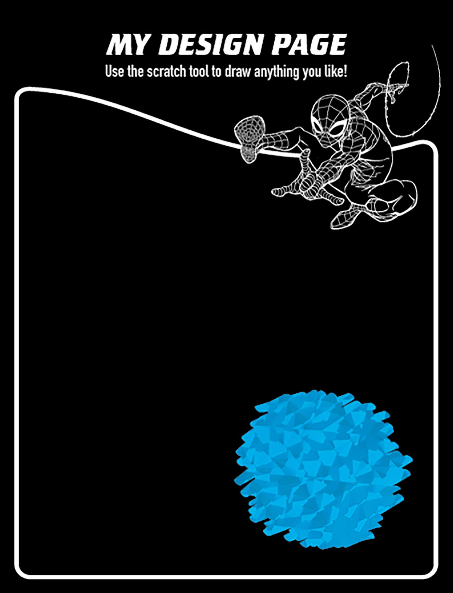 marvel spider-man: scratch art (scratch art marvel) - Ảnh 5