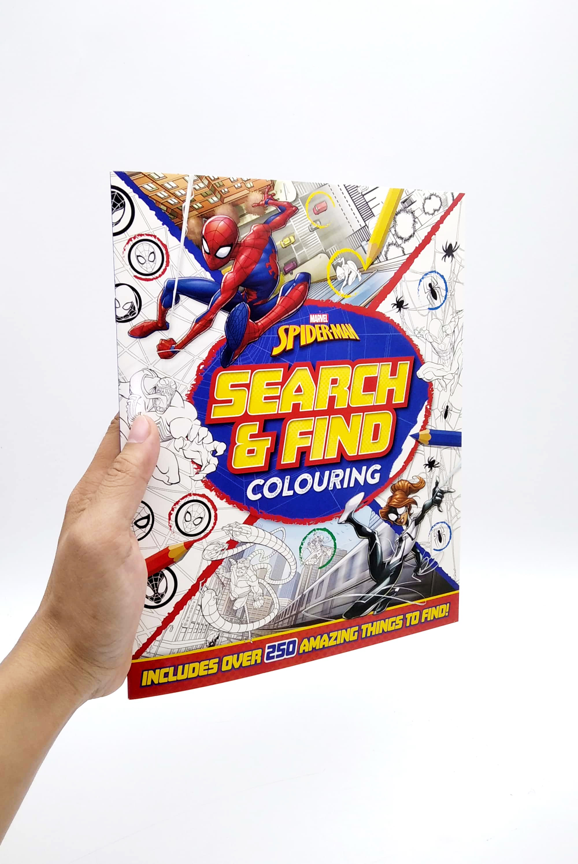 marvel spider-man: search & find colouring - Ảnh 8
