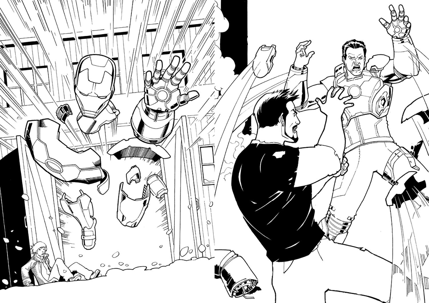 marvel super hero colouring - Ảnh 7