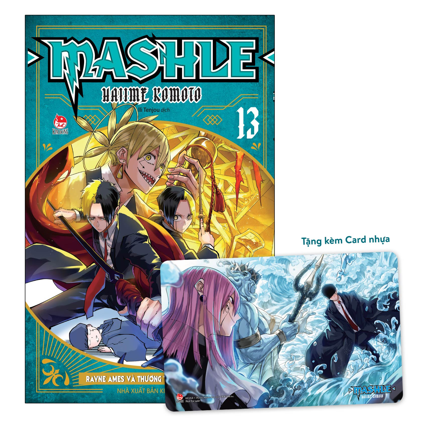 MASHLE - Tập 13 - Rayne Ames Và Thương Thủ Mạnh Nhất - Tặng Kèm Card Nhựa - Ảnh 2