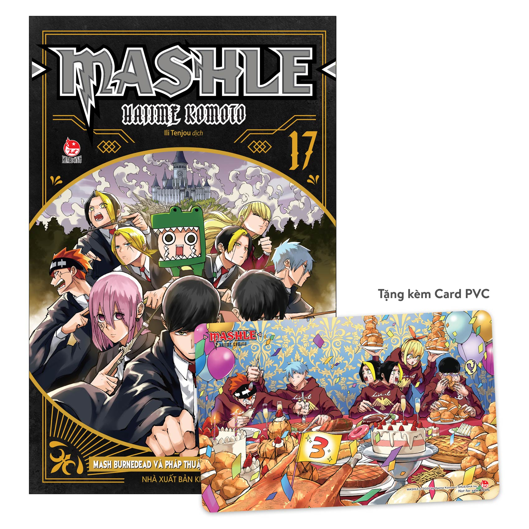 MASHLE - Tập 17 - Mash Burnedead Và Pháp Thuật Làm Chậm Thời Gian - Tặng Kèm Card PVC - Ảnh 2