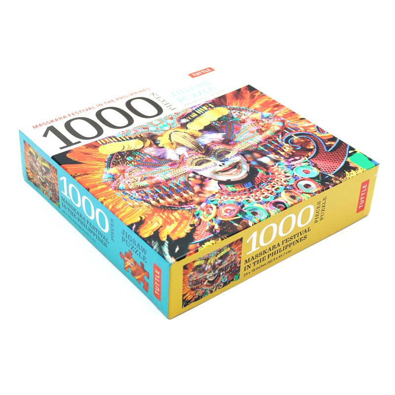 masskara festival, philippines - 1000 piece jigsaw puzzle: (finished size 24 in x 18 in) - Ảnh 5