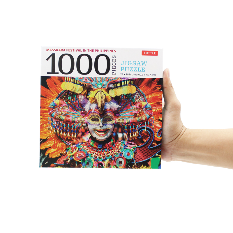 masskara festival, philippines - 1000 piece jigsaw puzzle: (finished size 24 in x 18 in) - Ảnh 7