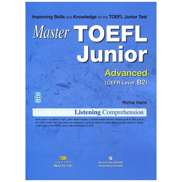 master toefl junior-advanced (cefr level b2)-listening comprehension (+cd)