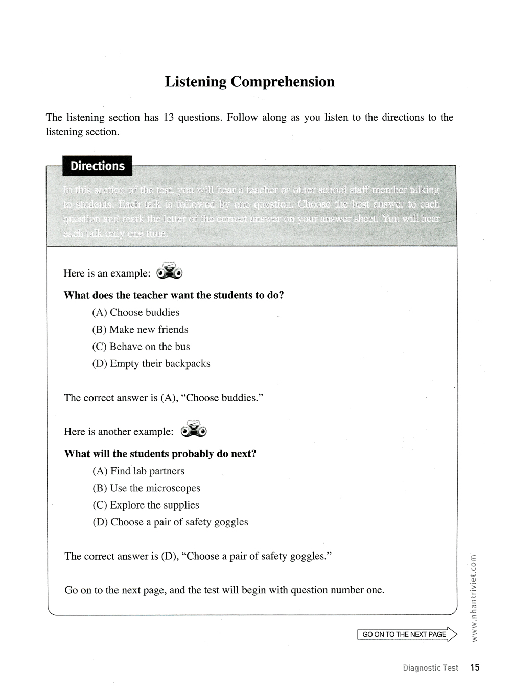 master toefl junior-advanced (cefr level b2)-listening comprehension (+cd) - Ảnh 4