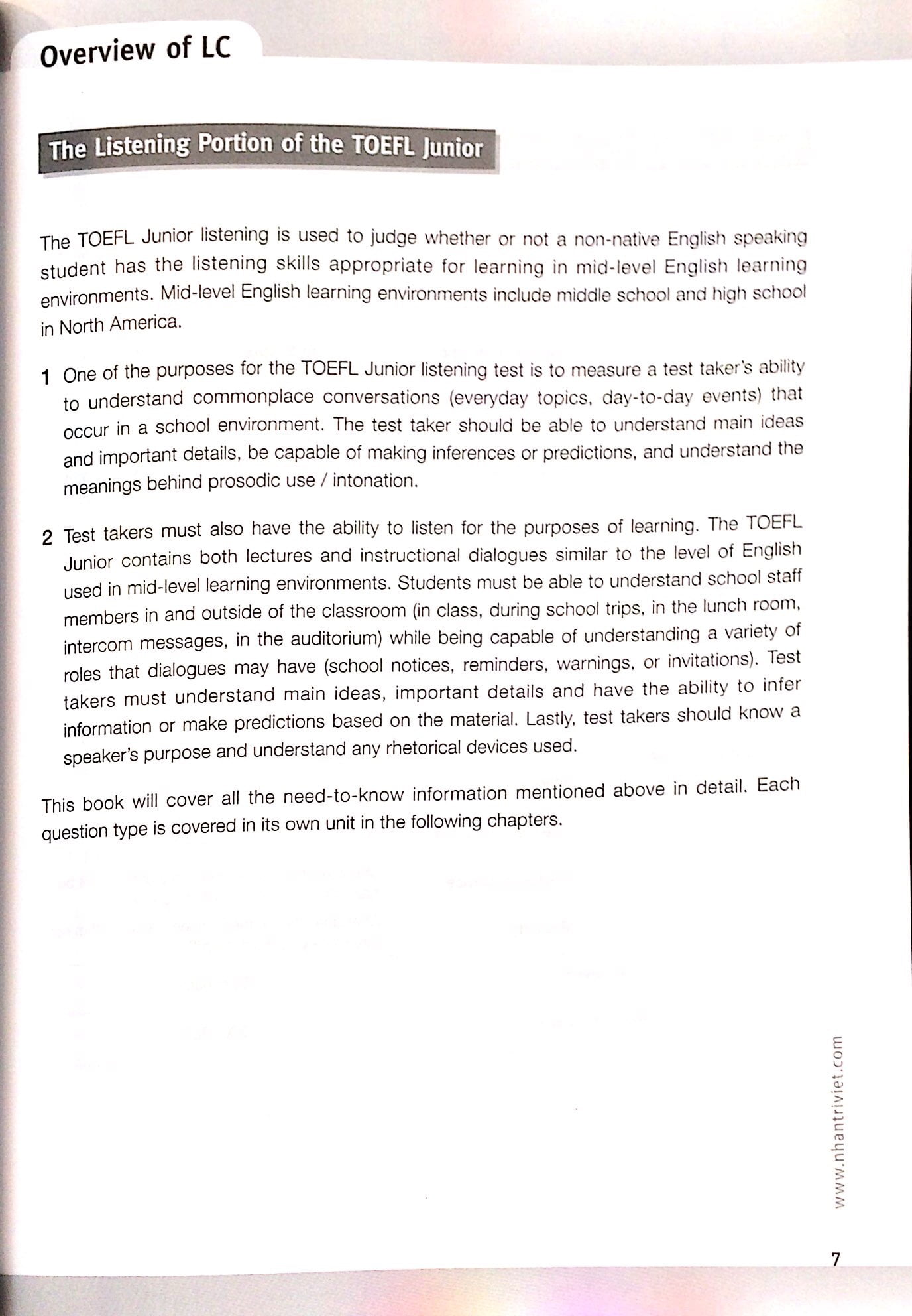 master toefl junior - basic (cefr level a2) - listening comprehension (+cd) - Ảnh 5