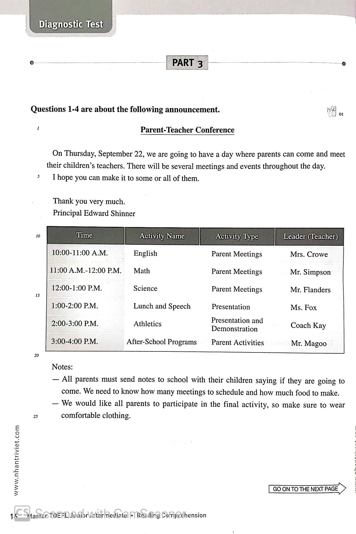 master toefl junior intermediate rc (cefr level b1)(+cd) - Ảnh 6