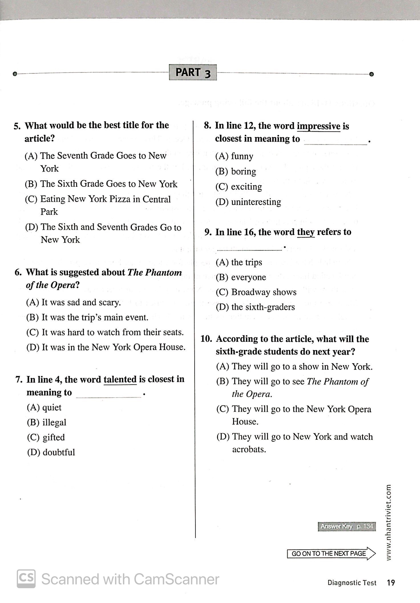 master toefl junior intermediate rc (cefr level b1)(+cd) - Ảnh 9