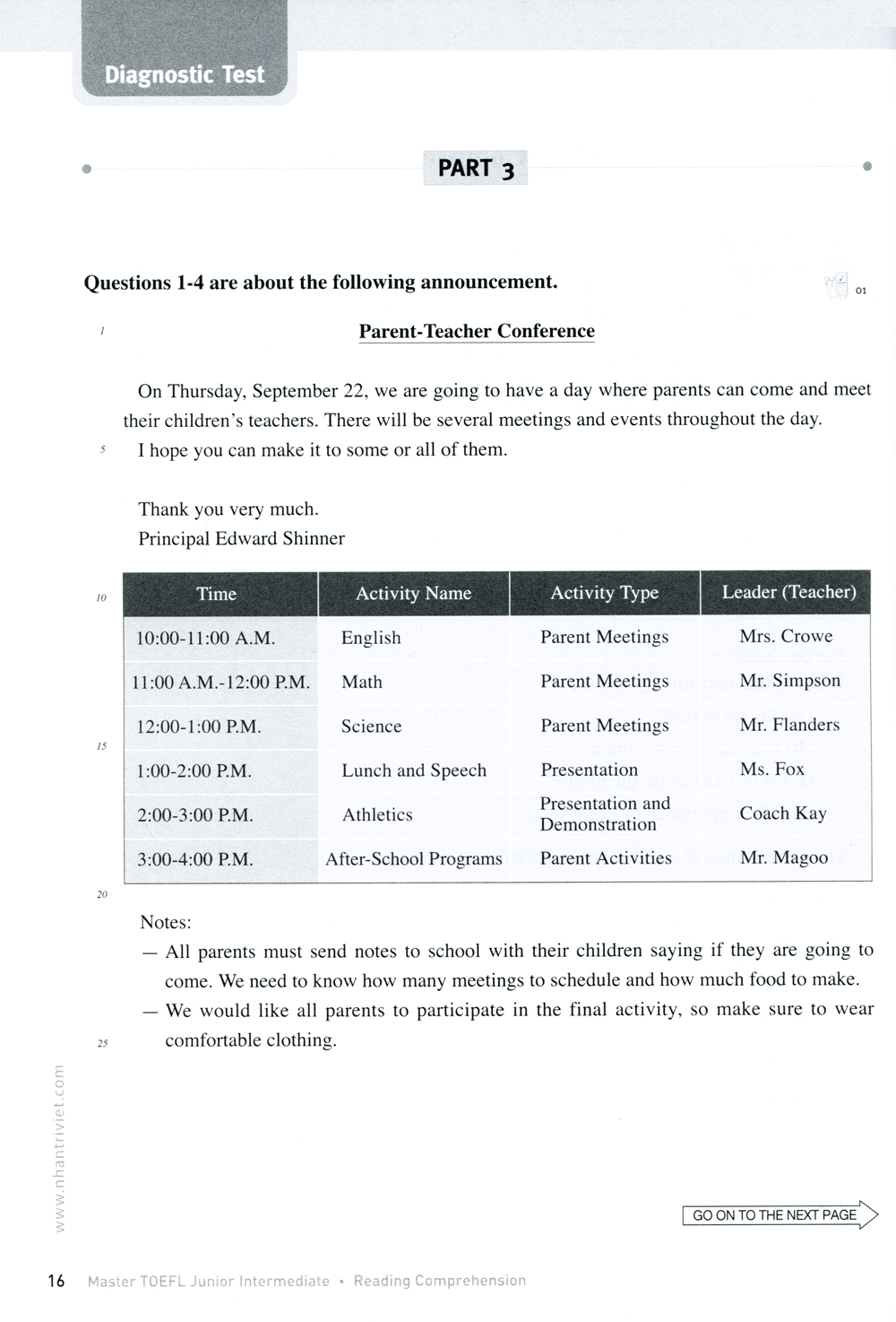 master toefl junior intermediate: reading comprehension (kèm cd) - 2019 - Ảnh 4