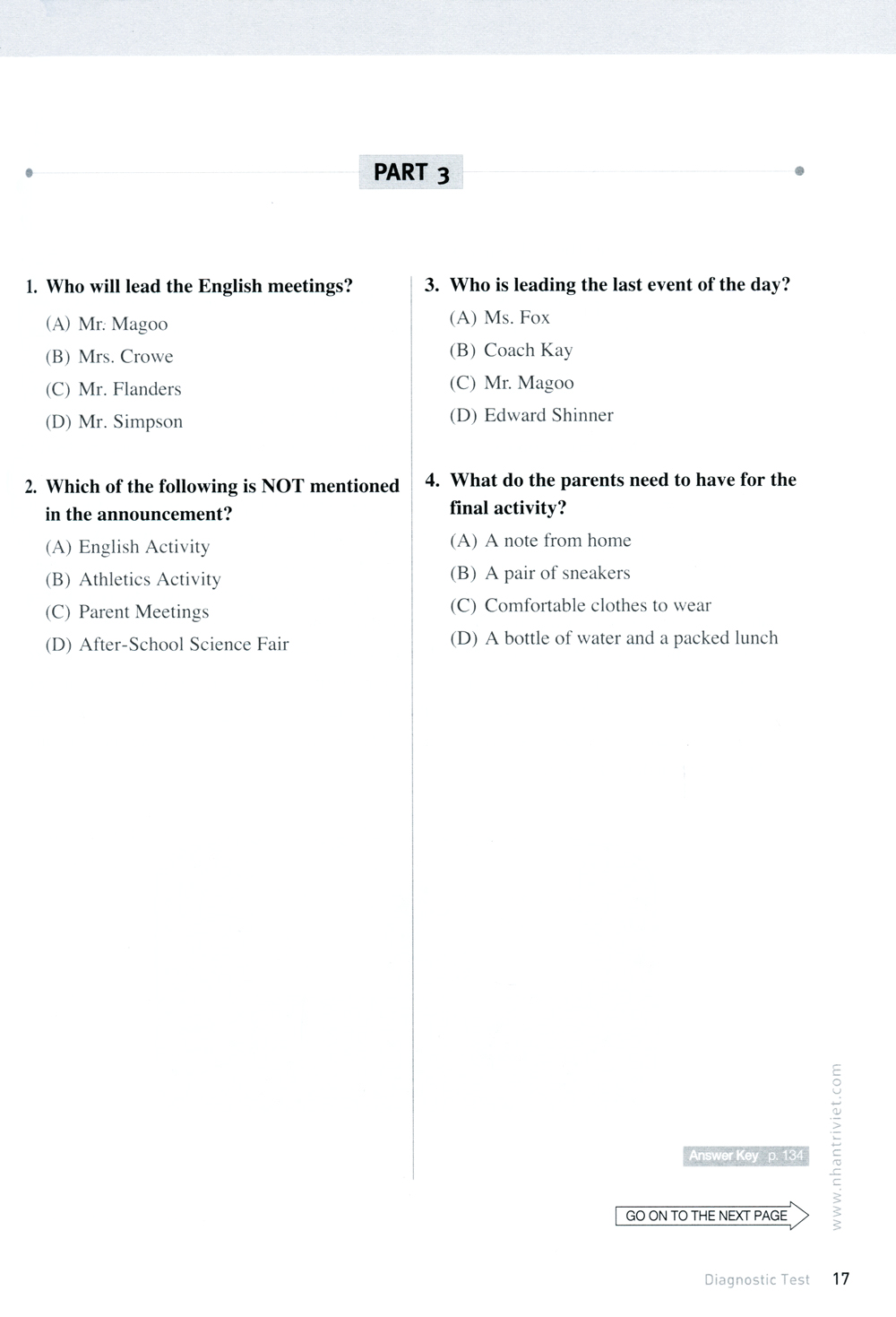 master toefl junior intermediate: reading comprehension (kèm cd) - 2019 - Ảnh 5