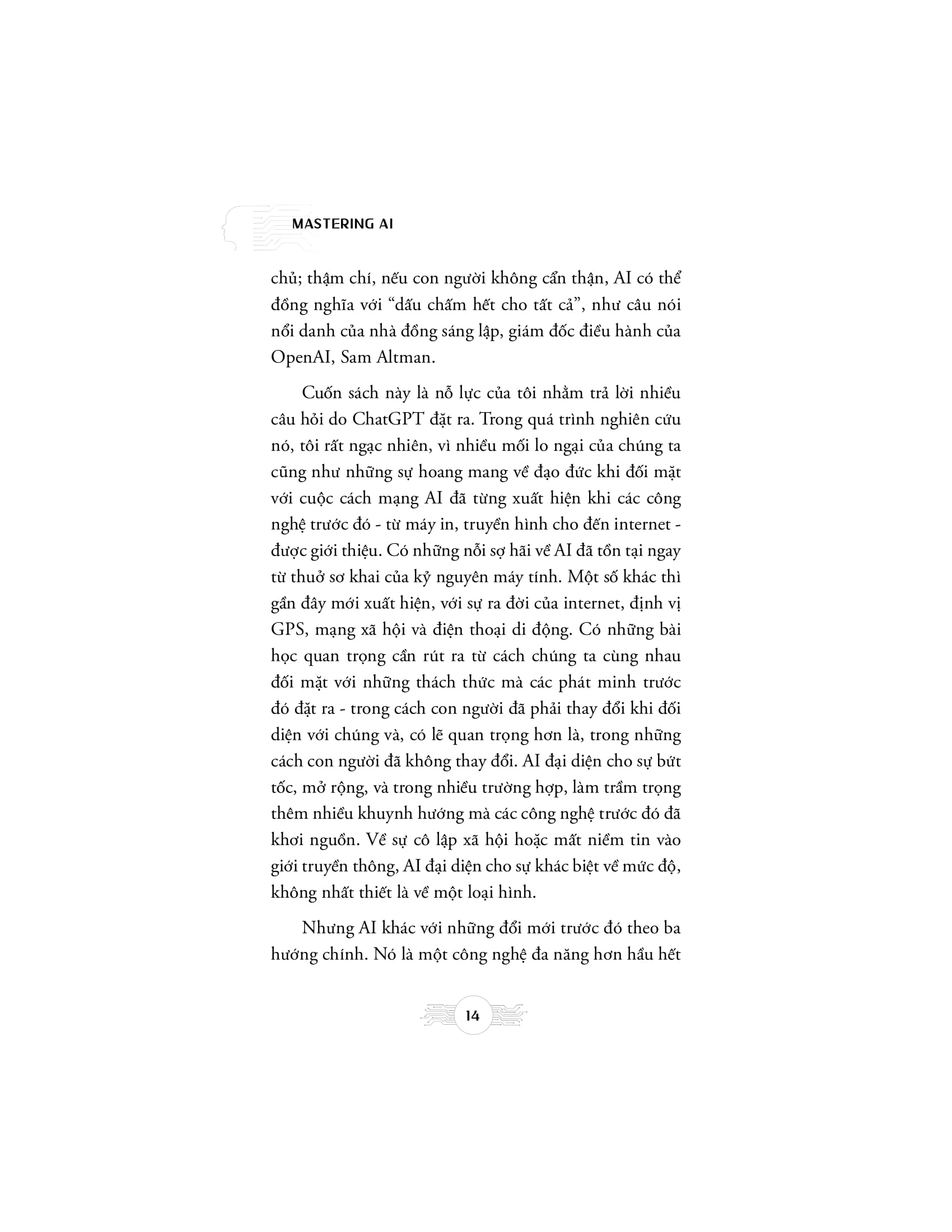 Mastering AI - Ứng Dụng Trí Tuệ Nhân Tạo Để Làm Chủ Tương Lai - Ảnh 12