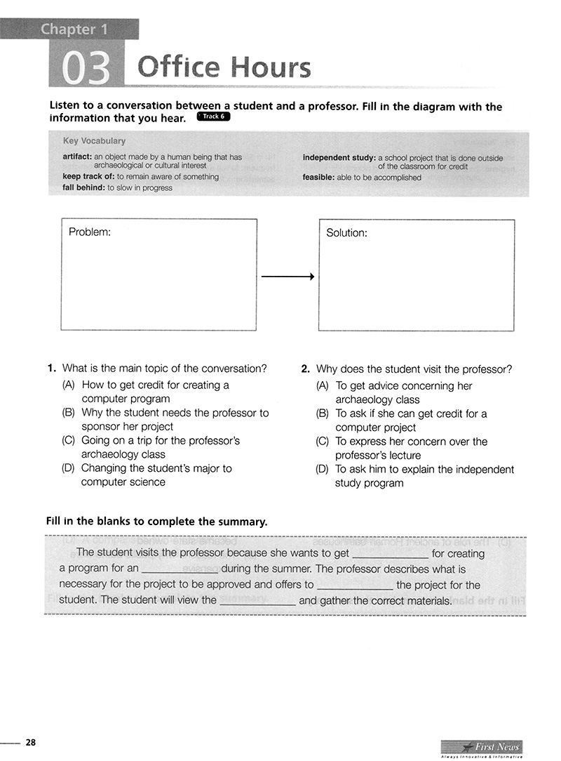 mastering skills for the toefl ibt - listening - kèm cd - Ảnh 14