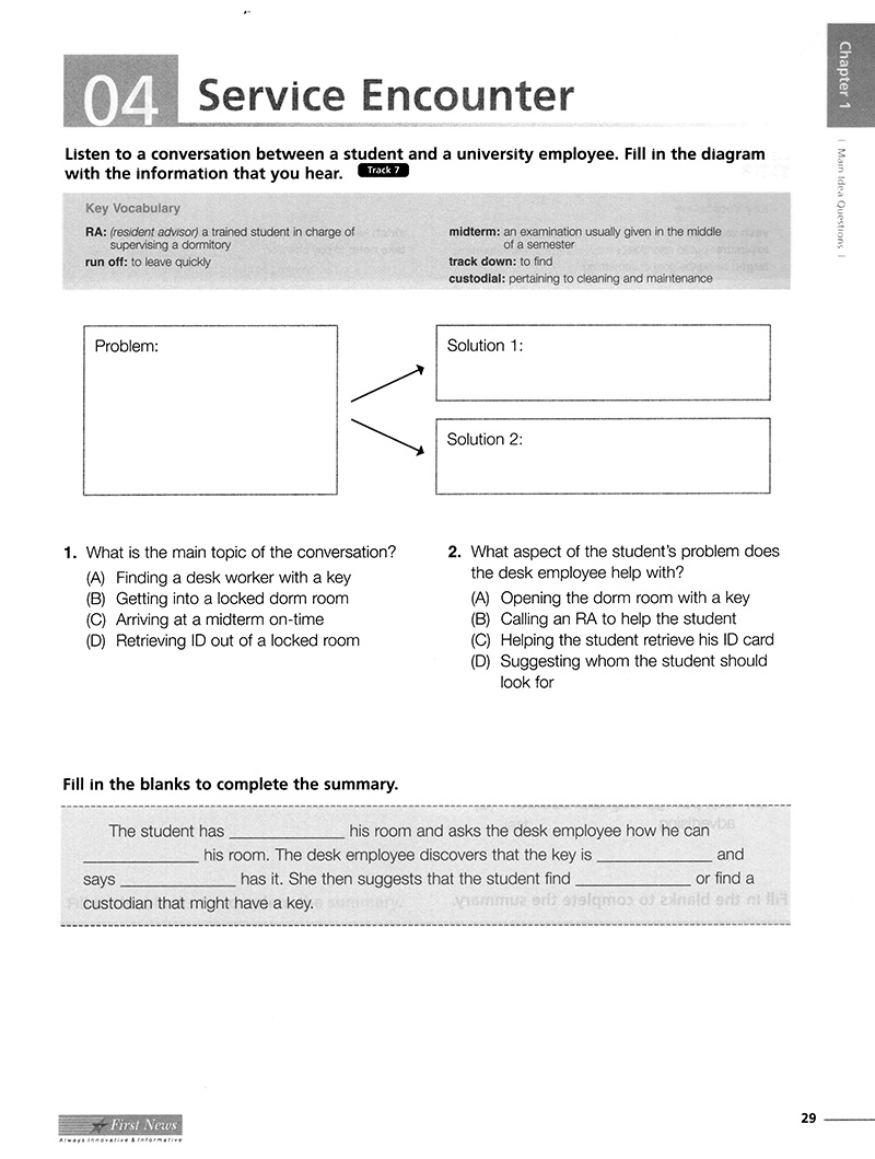 mastering skills for the toefl ibt - listening - kèm cd - Ảnh 15