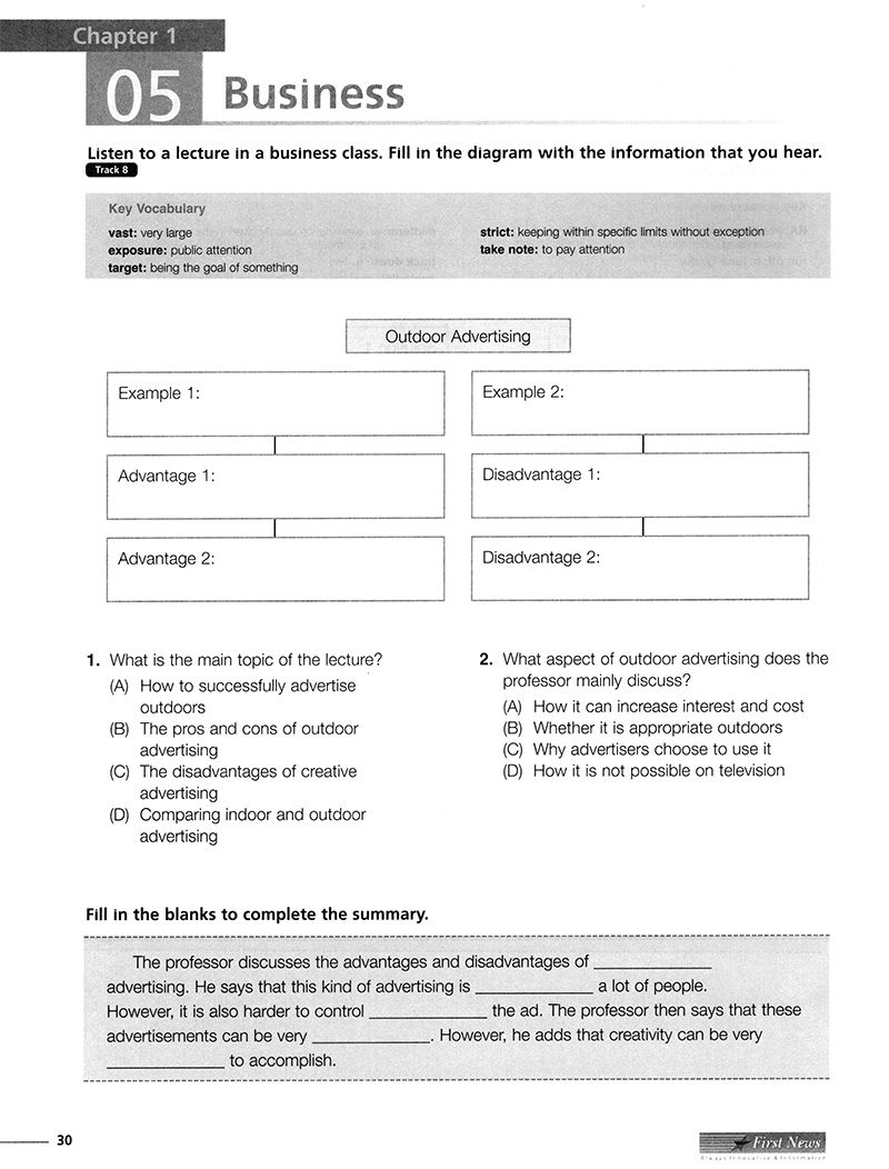 mastering skills for the toefl ibt - listening - kèm cd - Ảnh 16