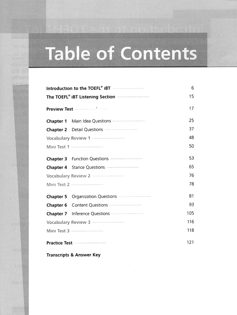 mastering skills for the toefl ibt - listening - kèm cd - Ảnh 4