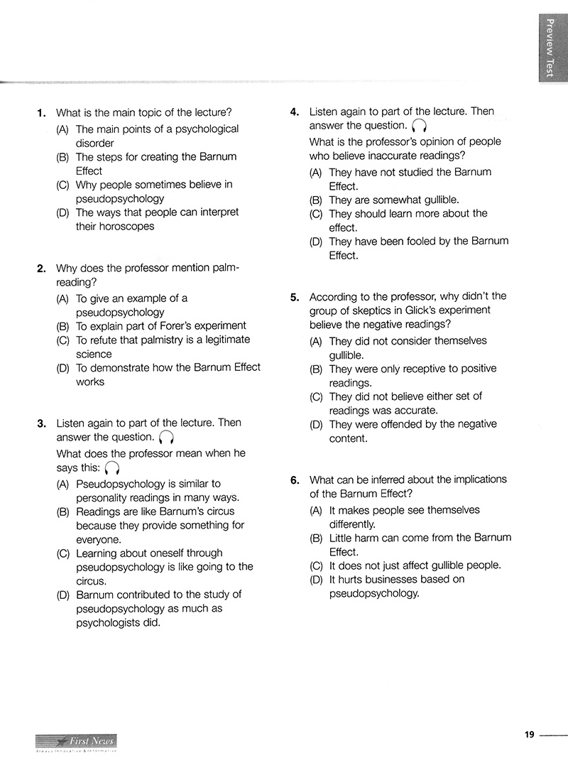 mastering skills for the toefl ibt - listening - kèm cd - Ảnh 6