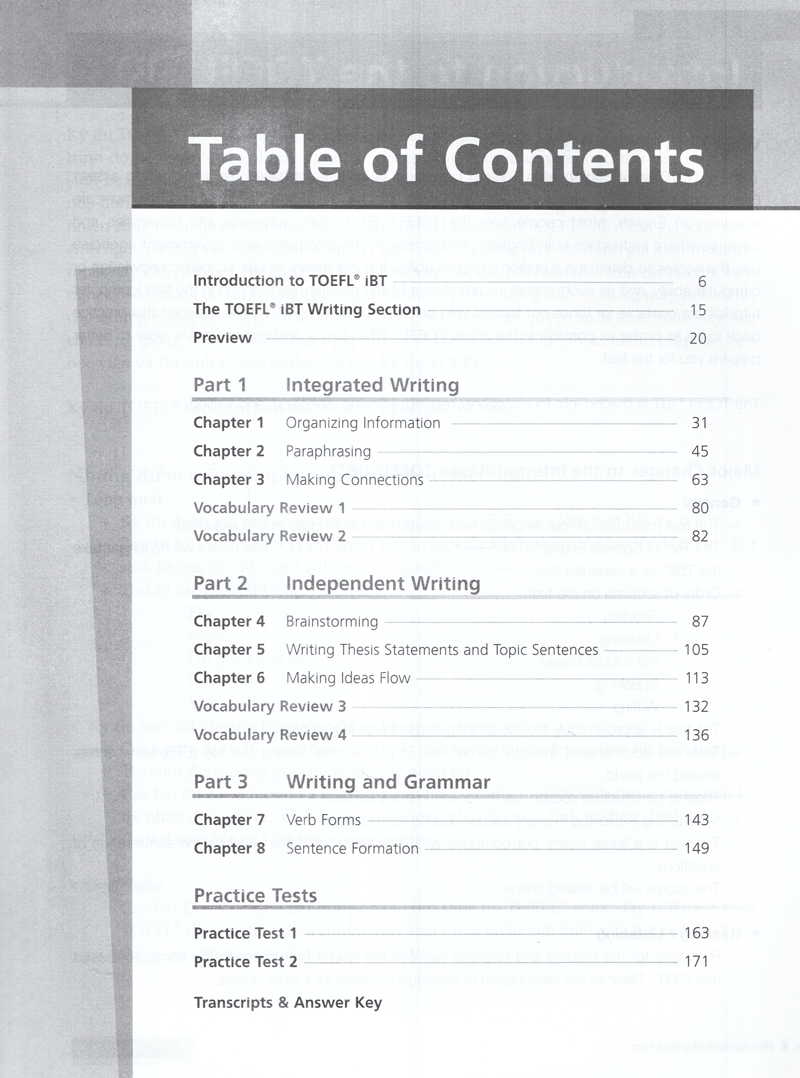 mastering skills for the toefl ibt writing - kèm 1 cd - Ảnh 4