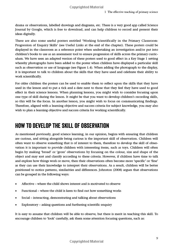 mastery in primary science (exploring the primary curriculum) - Ảnh 13
