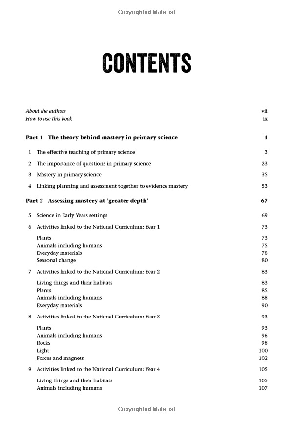 mastery in primary science (exploring the primary curriculum) - Ảnh 3