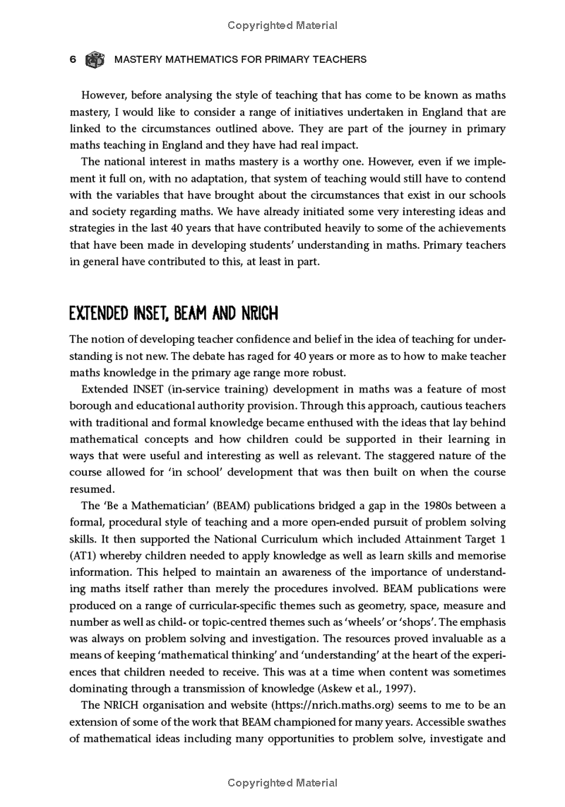 mastery mathematics for primary teachers - Ảnh 11