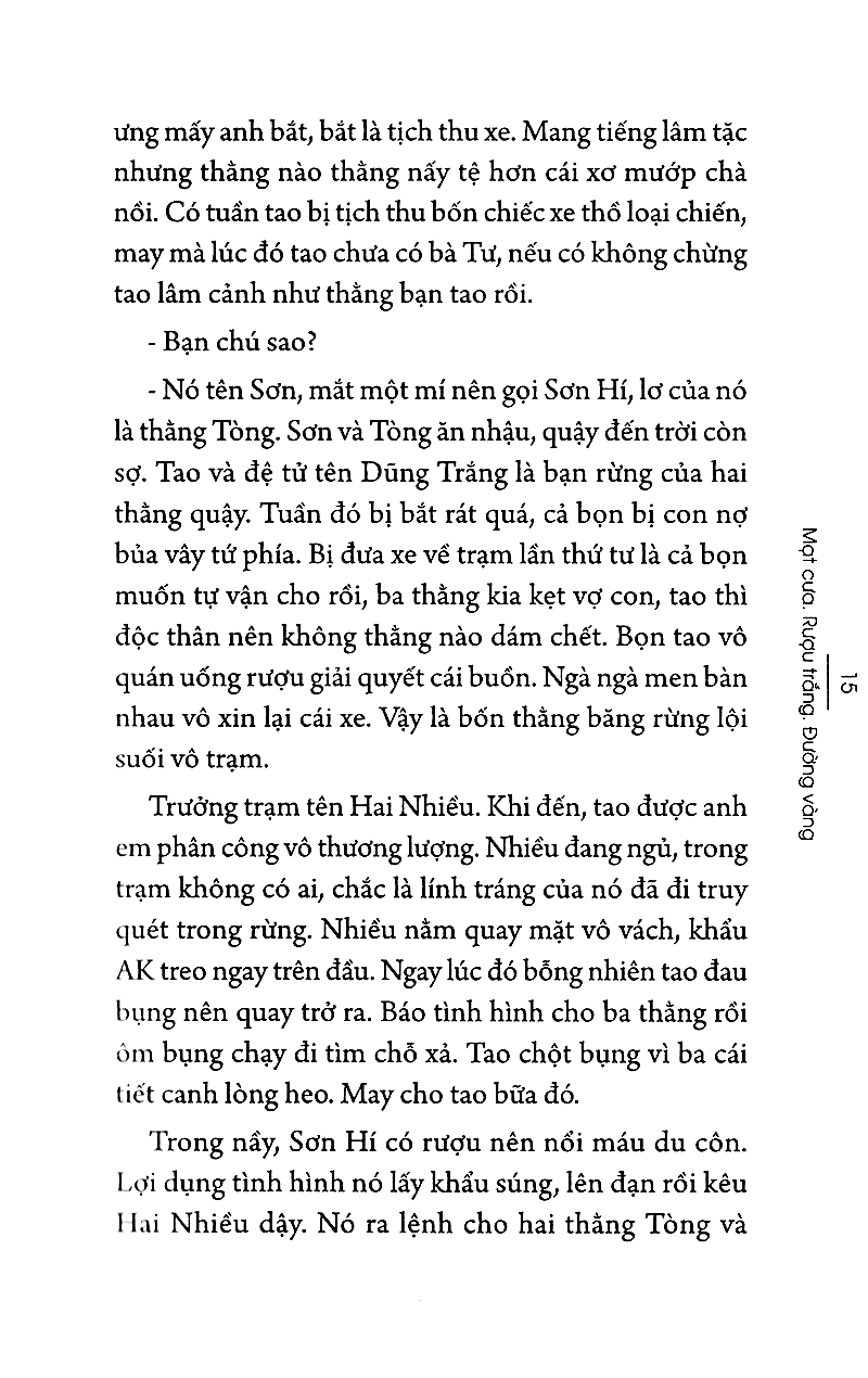 mạt cưa rượu trắng đường vàng - Ảnh 13