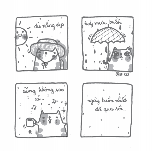 mặt trời màu đỏ, mây thì màu xanh, còn em nhớ anh - tặng kèm bookmark + 3 postcard - Ảnh 4