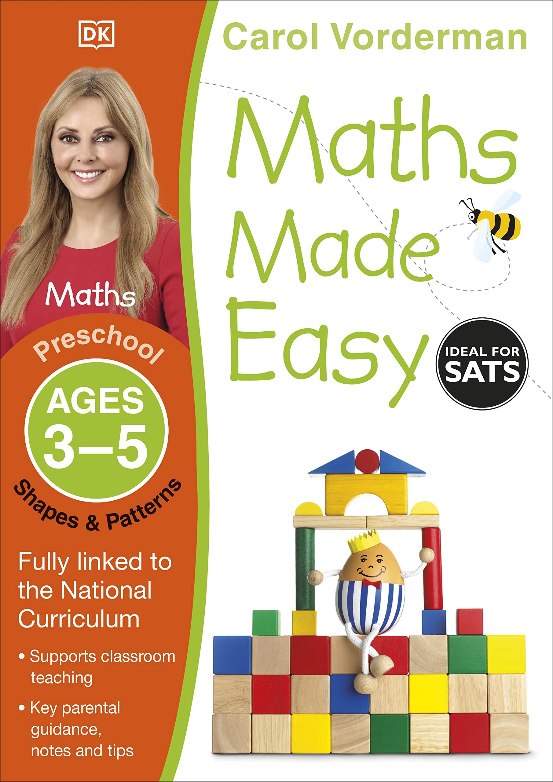 maths made easy: shapes & patterns, ages 3-5 (preschool): supports the national curriculum, maths exercise book - Ảnh 2