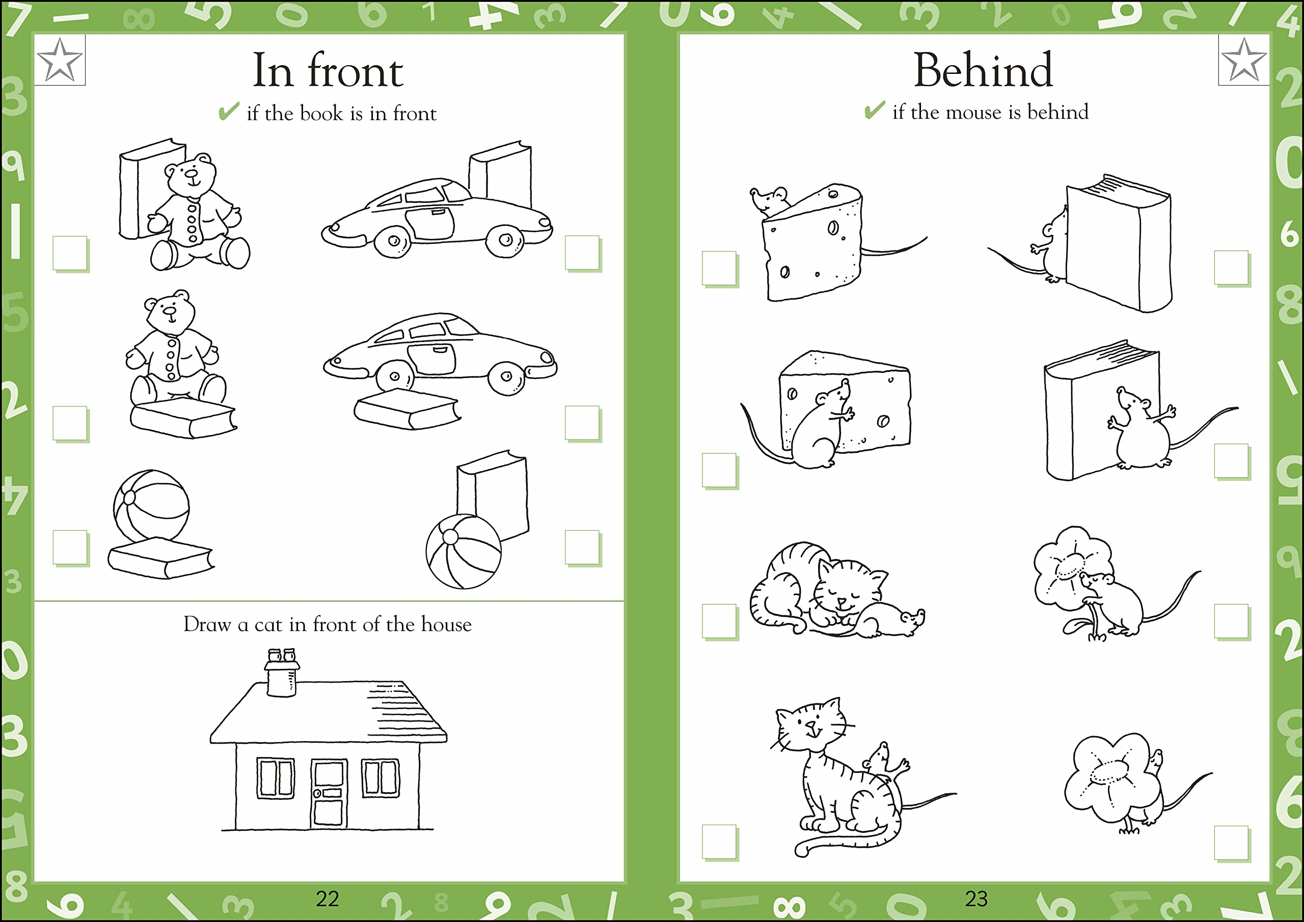 maths made easy: shapes & patterns, ages 3-5 (preschool): supports the national curriculum, maths exercise book - Ảnh 5