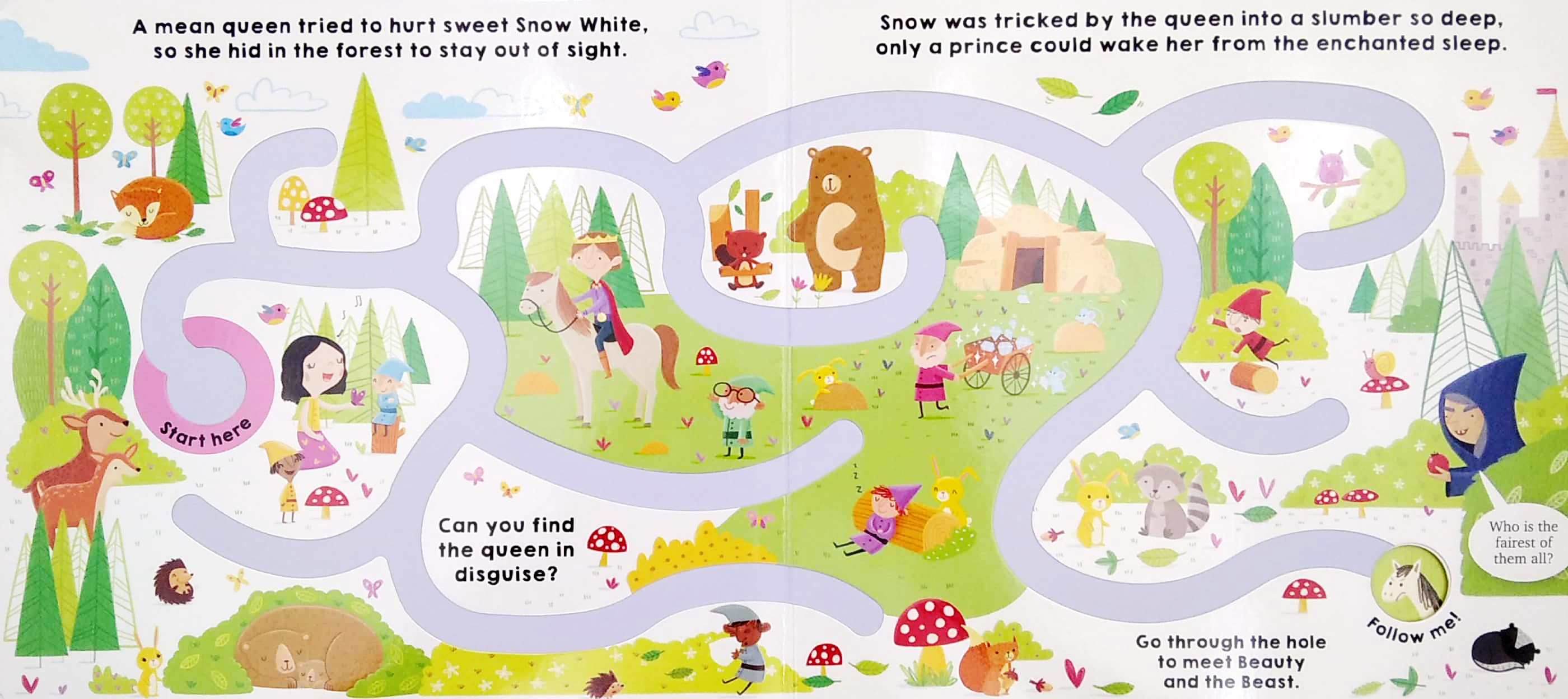 maze book: follow me fairy tales - Ảnh 3