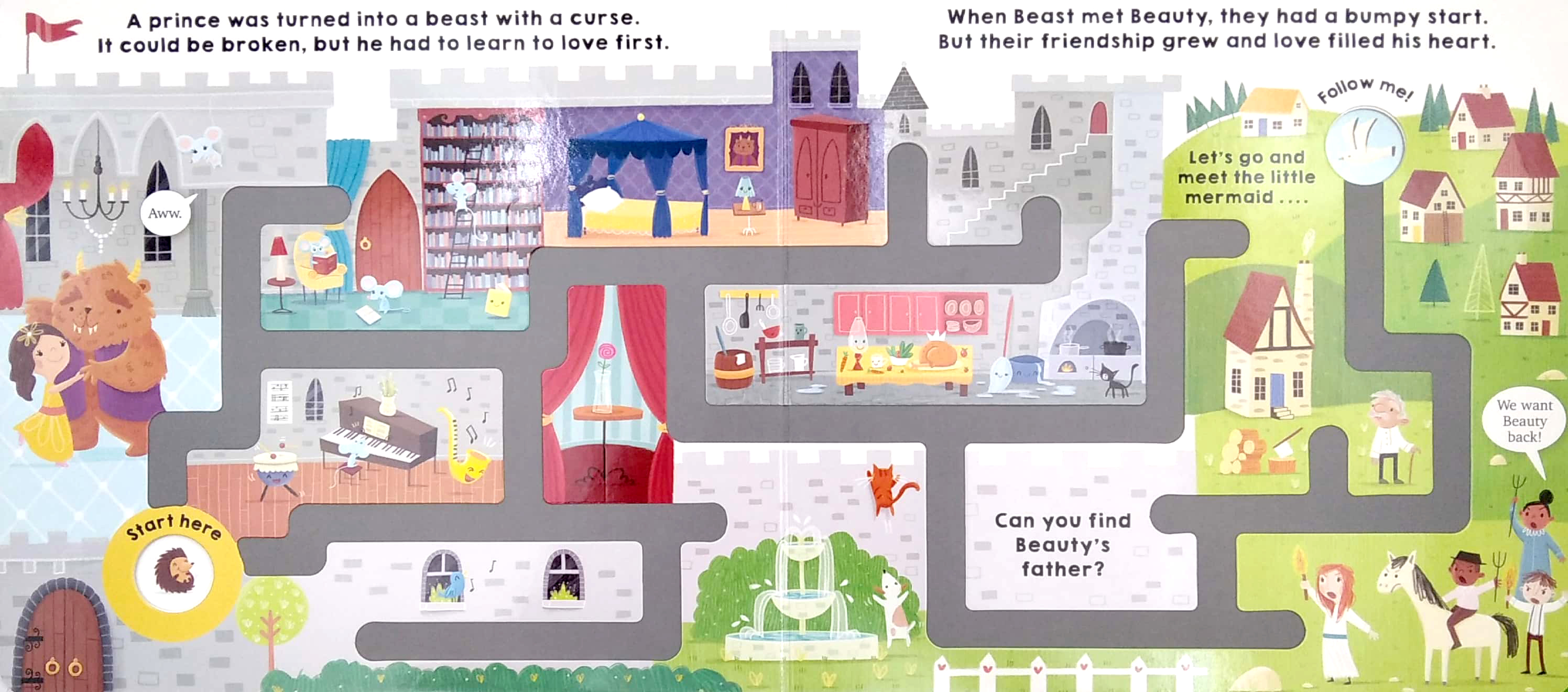 maze book: follow me fairy tales - Ảnh 4