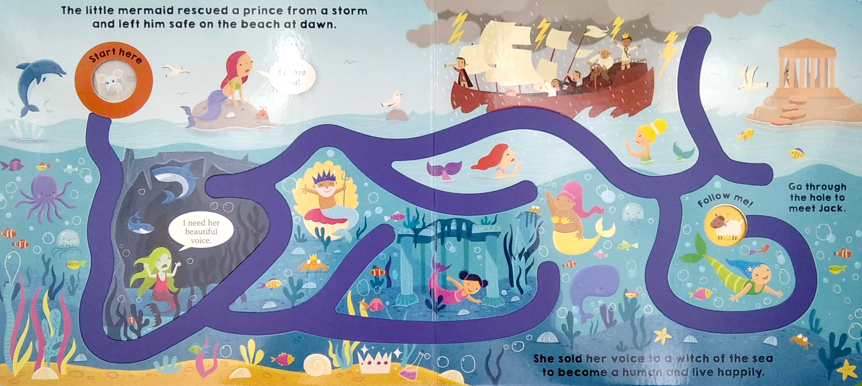 maze book: follow me fairy tales - Ảnh 5