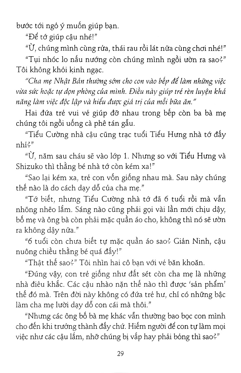 mẹ các nước dạy con trưởng thành - mẹ nhật dạy con trách nhiệm (tái bản 2022) - Ảnh 12