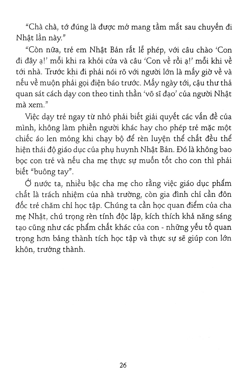 mẹ các nước dạy con trưởng thành - mẹ nhật dạy con trách nhiệm (tái bản 2022) - Ảnh 9