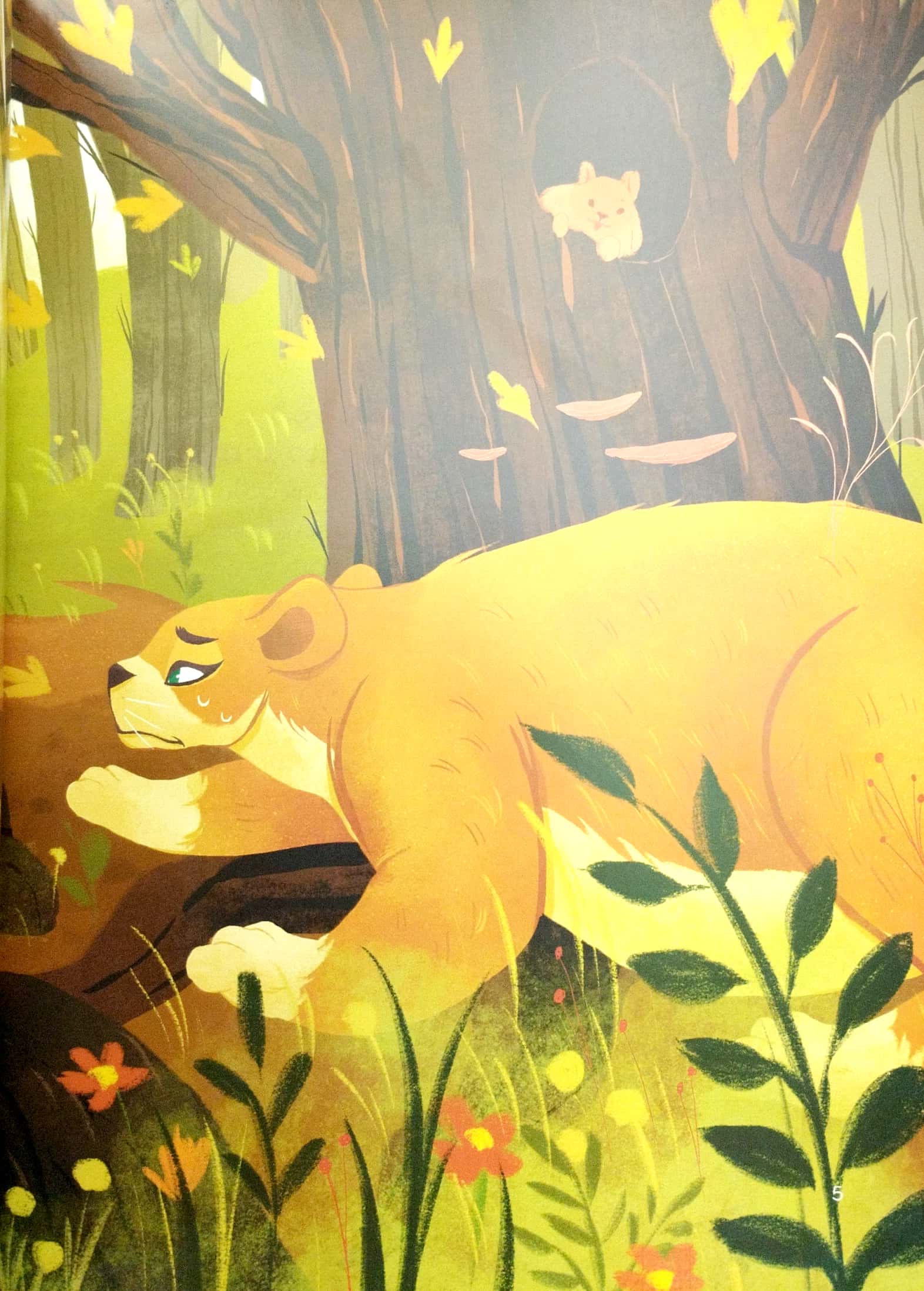 mẹ con sư tử - bìa cứng - Ảnh 4