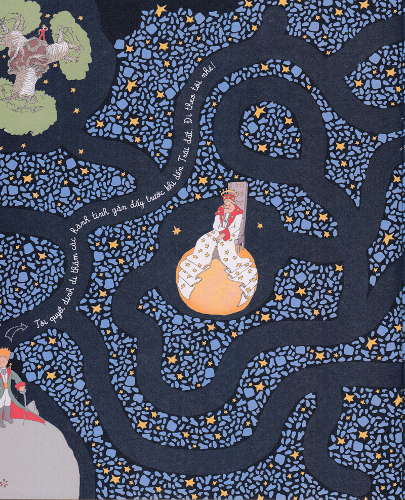 mê cung của hoàng tử bé - Ảnh 11