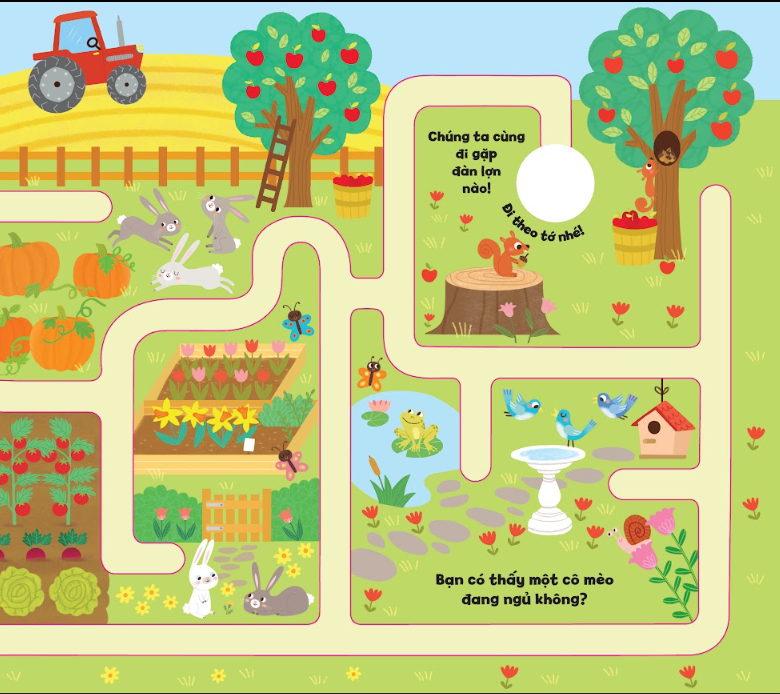 mê cung diệu kì - cuộc sống ở nông trại - bìa cứng - Ảnh 3