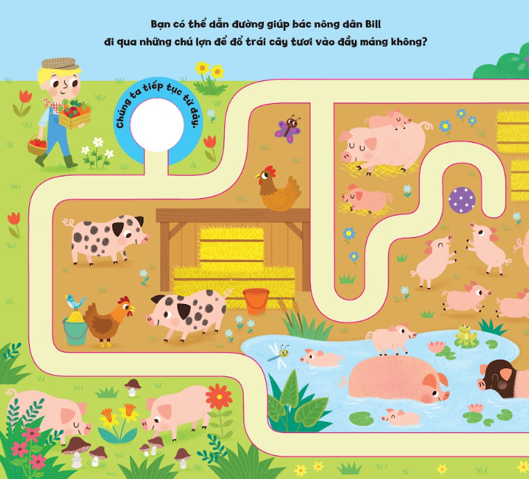 mê cung diệu kì - cuộc sống ở nông trại - bìa cứng - Ảnh 4