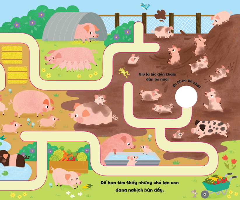 mê cung diệu kì - cuộc sống ở nông trại - bìa cứng - Ảnh 5