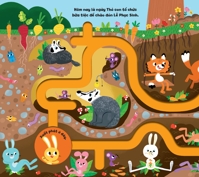 mê cung diệu kì - lễ phục sinh - bìa cứng - Ảnh 4
