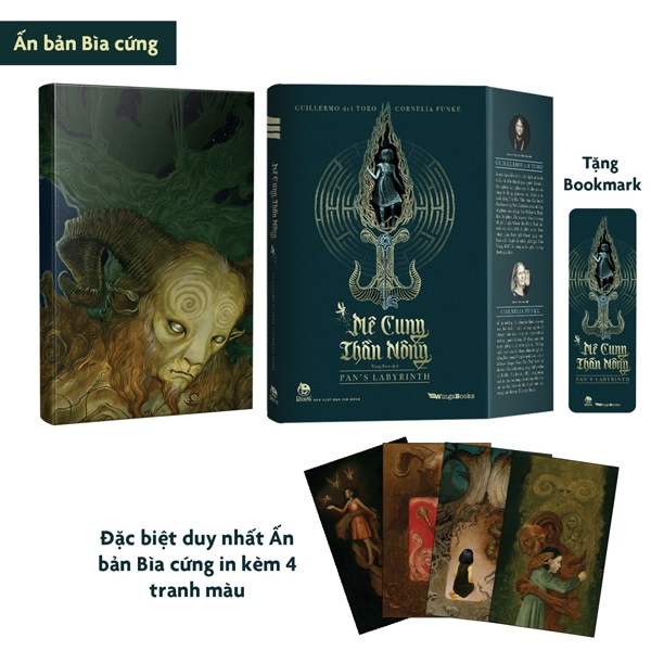 mê cung thần nông - pan's labyrinth - bìa cứng - tặng kèm bookmark - Ảnh 2