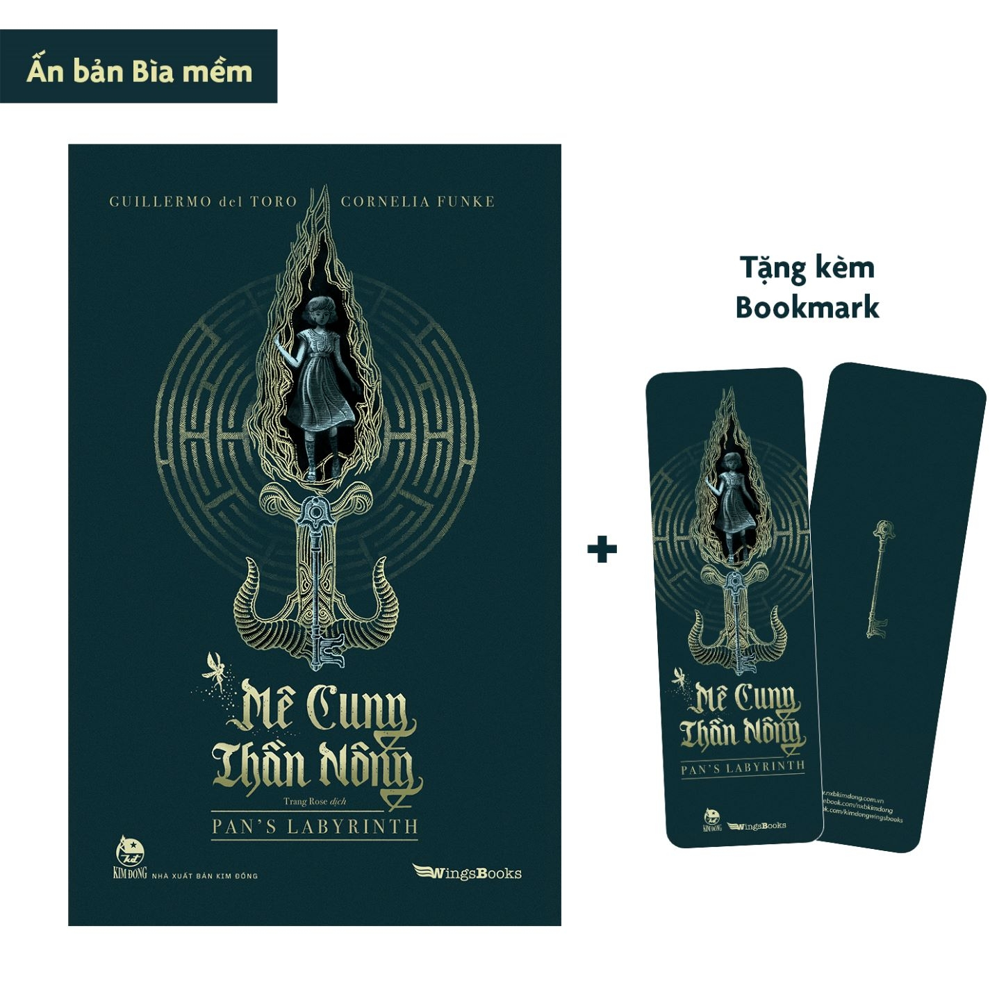 mê cung thần nông - pan's labyrinth - bìa mềm - tặng kèm bookmark - Ảnh 2