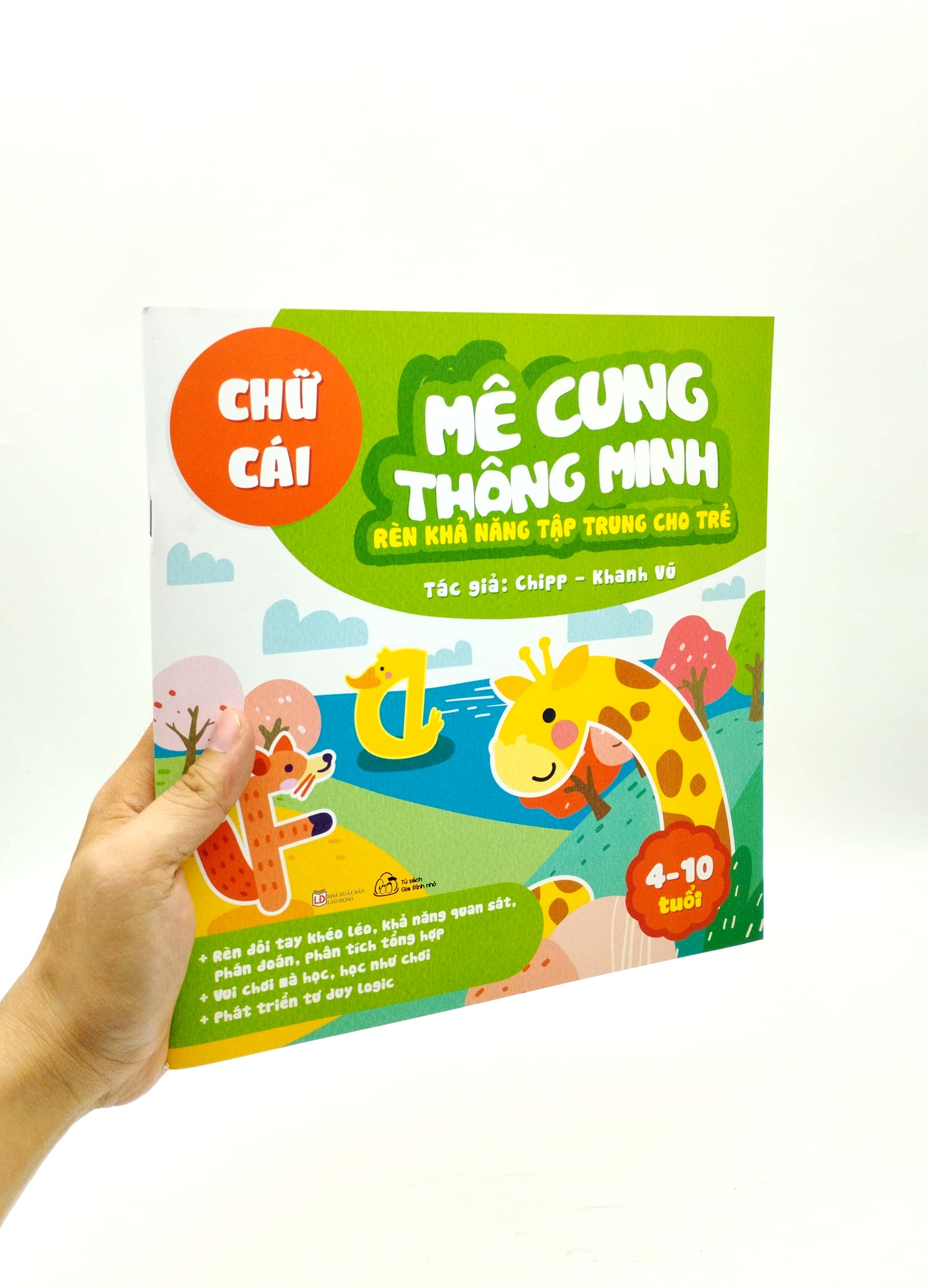 mê cung thông minh - rèn khả năng tập trung cho trẻ - chữ cái (từ 4-10 tuổi) - Ảnh 7
