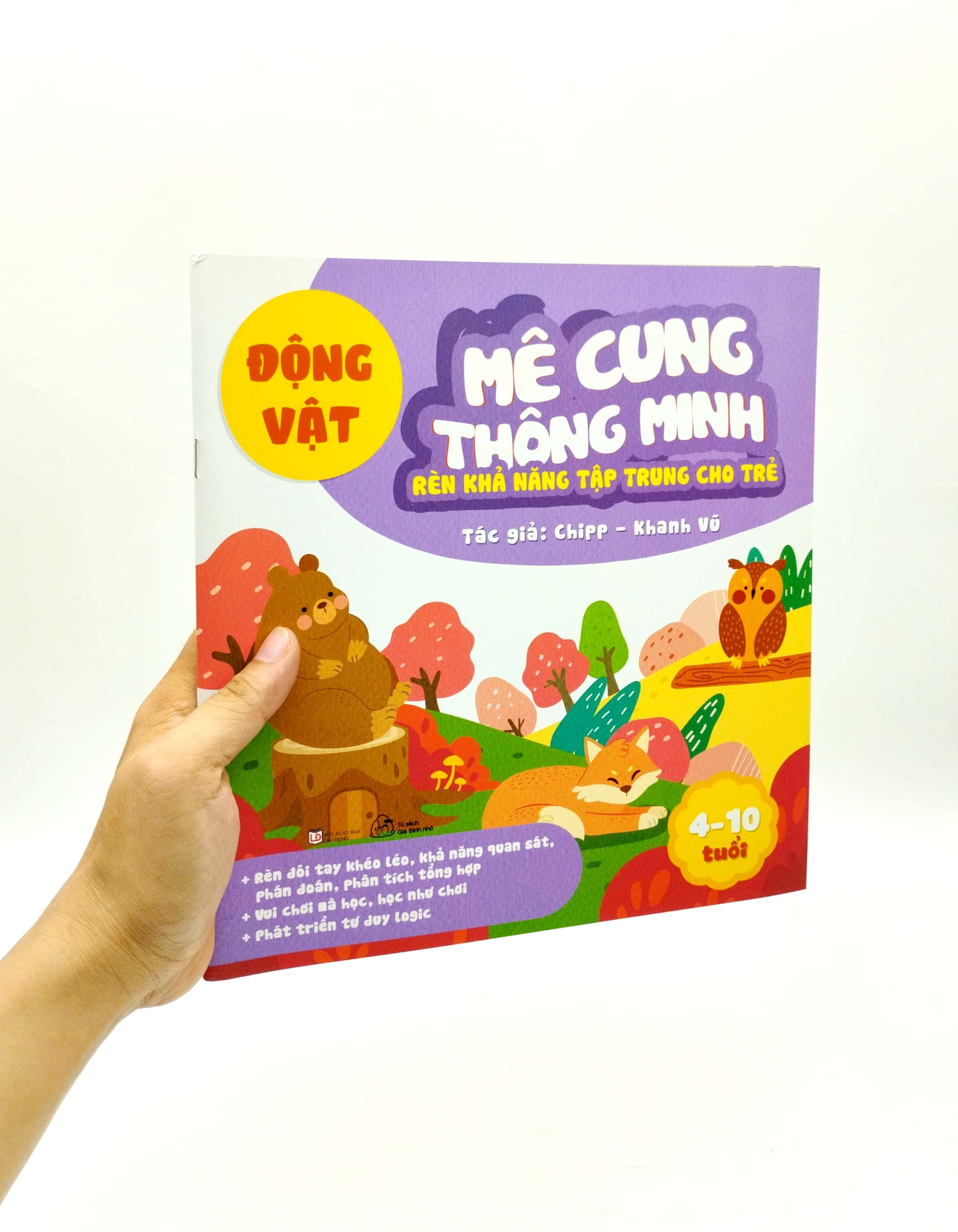 mê cung thông minh - rèn khả năng tập trung cho trẻ - động vật (từ 4-10 tuổi) - Ảnh 7