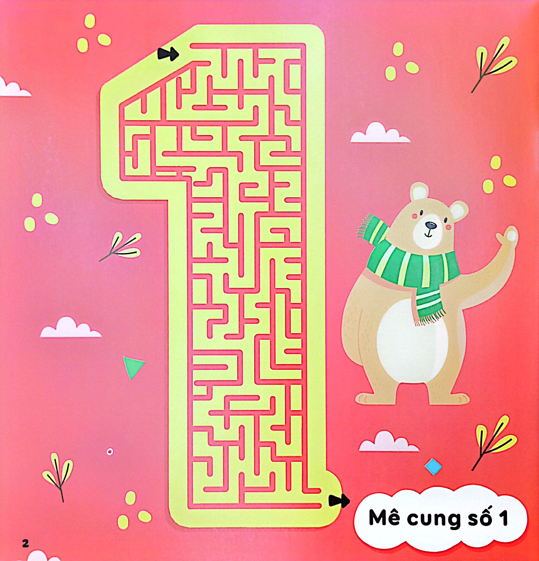 mê cung thông minh - rèn khả năng tập trung cho trẻ - số đếm (từ 4-10 tuổi) - Ảnh 5